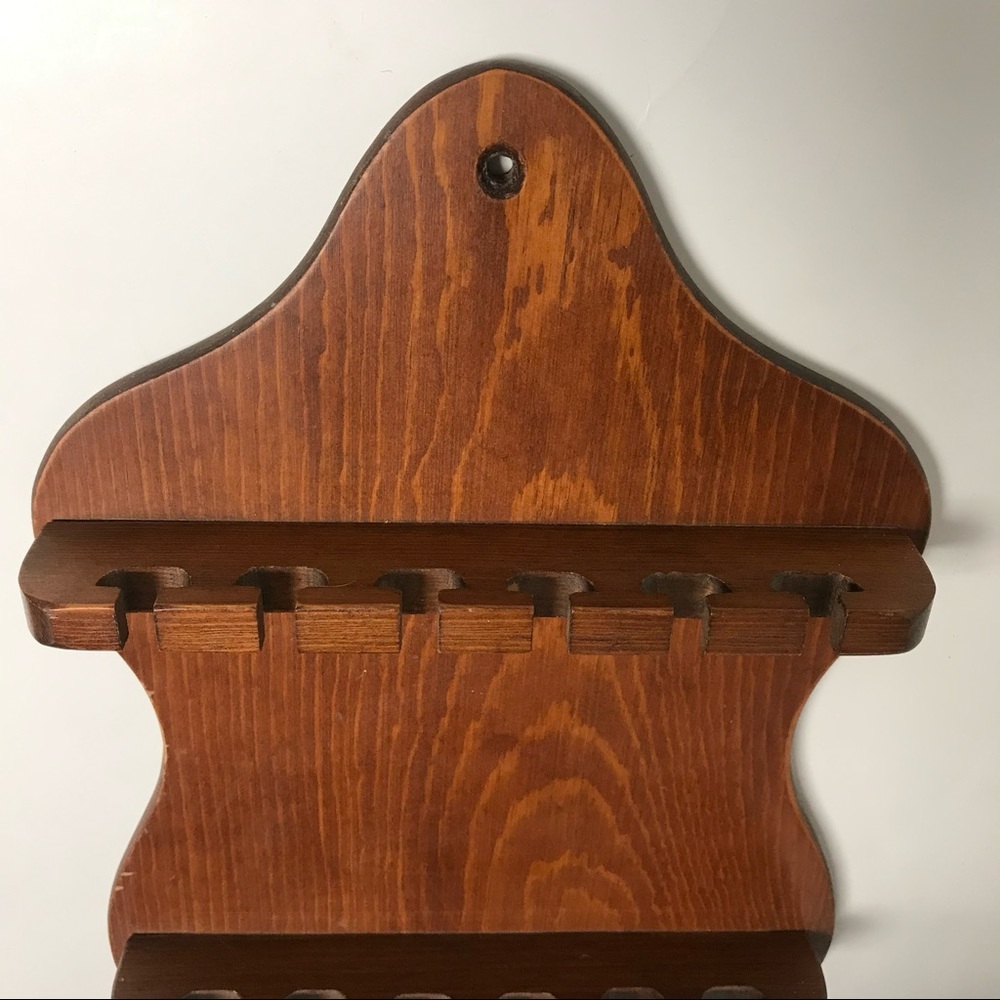 WOOD SPOON RACK